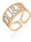 Anello Promessa per Donna, Misura Regolabile in Oro Rosa e Argento Placcato con Brillanti zirconi in Cristallo eternità FEDI Nuziali, Anelli di Fidanzamento Gioielli Regalo per Amica