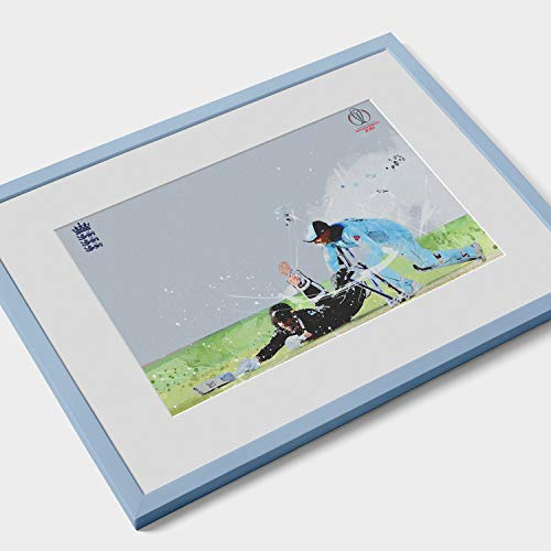 Run Out - England Cricket World Cup Final 2019 - A3 Print by Rogues' Gallery
