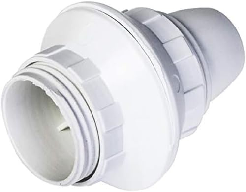 Poly Pool PP0488X Lampenfassung E14, 2 Ringe, Weiß