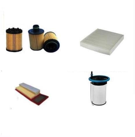 KIT TAGLIANDO LANCIA YPSILON 312 1.3 D MULTIJET (312.YXE1A, 312.YXU1A) 4 FILTRI