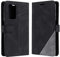 Vankii Kompatibel mit Xiaomi Mi 10T/10T Pro 5G Hülle, Flip Wallet Handyhülle PU Leder Brieftasche Tasche Case Stoßfeste Schutzhülle [Kartenschlitzen] [Magnetverschluss] [Standfunktion](Schwarz)
