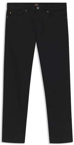 BOSS Mens Maine BC-L-C Blue Regular-fit Jeans in Heavyweight Denim