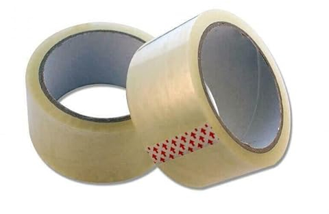 36x Rollen 66m Transparent Paket Klebeband Paketband Kleber Karton Pack Band Versand