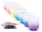 KVKA Kristall-Klangschalen Set, 6-12 inch 432Hz Gradien Quarz Chakra Sound Healing Klangschalen für Yoga Meditation Entspannung Stressabbau mit Tragetasche