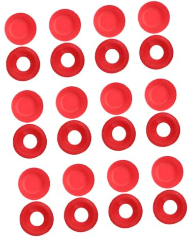 OUNONA 24pcs Swing Bottle Gaskets Set Leakage-Proof Seal Washers for Home Brew and Soda Bottles Easy to Replace for Homebrewing and Beverage Storage