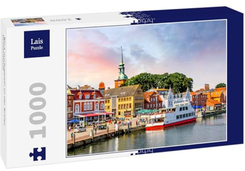 Lais Puzzle Blick auf Kappeln an der Schlei, Deutschland 1000 Teile