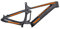 Generico Set mit 8 Aufklebern Aufkleber für Fahrradrahmen, MTB, universal, Rahmen, Code 2189 (035 Orange)