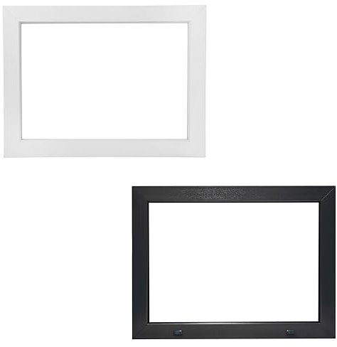Kunststoff/Wirtschaftsraum/Bad/Hallen/Gartenhaus/Garagen/Keller Wärmedämmend PVC FIX Festverglasung Fenster Fest DECCO 3-Fach Verglasung Innen und Außen Weiss 45x75cm 450x750mm Hersteller