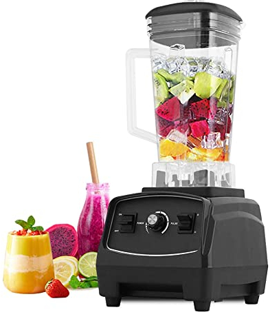 2200W Commercial Grade Blender Mixer Juicer, High Power Food Processor Ice Smoothie Bar Fruit Blender, BPA-Free, 2L Capacity, Variable Speed,B