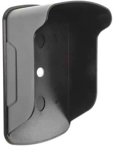 DOITOOL Door Bell Cover : Plastic Doorbell Rain Cover, Wall Mount Simply Chime Protector for Outdoor Video Doorbells Attendance Machine Supplies-17X10.5X8cm Black