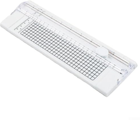 1 x Papierschneidemaschine Papierschneidemaschine für helle Stoffe (weiß)