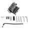 Ponte Tremolo Gold, Silver, Black Floyd Rose a Doppia Chiusura per Chitarra Elettrica - Vibrato per Prestazioni Migliorate (BLACK)