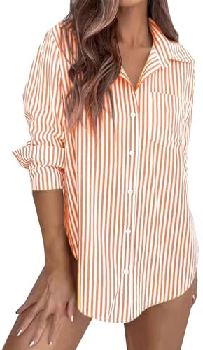 Destockage Vente Flash Chemise Femme Rose Pale Chemisier Forte Poitrine Tunique Longue Ete Pull Manches Dentelle Tee Shirt sans Couture pour Corset Chieuse Brodée Survetement Stitch Col V Sexy