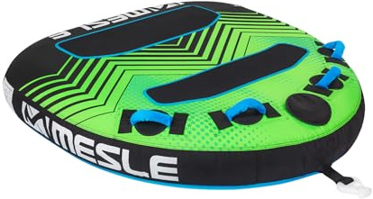 Mesle Funtube Vapor, 2 Personen, Wasserreifen für Kinder & Erwachsene, Towable Tube aufblasbar Wassersport, Schleppring für Boot & Jetski, Schleppreifen zum Ziehen