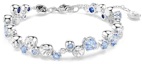 Swarovski Constella Armband, verschiedene Größen, Blau, Rhodiniert
