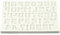 FPC Sugarcraft Alphabet (Pixel Script) Silicone Mould | FPC Sugarcraft, White, Silicone, Craft Mould, Regular