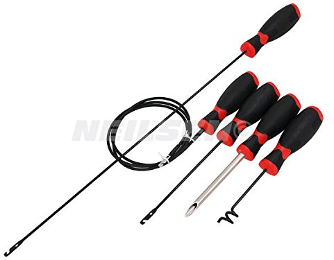 5pc Wire Loom Threading Kit FOR automotive wiring tasks