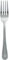12 x Bead Table Fork, Cutlery, Dozen Table Forks, Stainless Steel 18/0