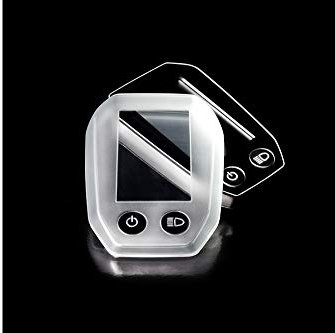 MH-Cover Unisex – Erwachsene Cover, Transparent, Shimano Steps SC-E6010