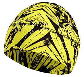 Nessi Sportmütze ACO Skimütze Laufmütze Unisex Damen Herren Atmungsaktiv (Gelb, L/XL)