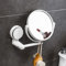 Hosoncovy Miroir mural à ventouse pour salle de bain, miroir de maquillage, miroir mural à suspendre à 360°, miroir grossissant double face, miroir de bureau miroir de table