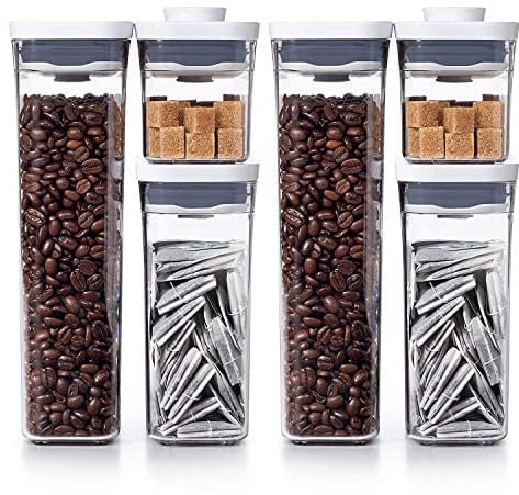 OXO Good Grips - Juego de 6 recipientes POP
