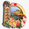 Tenerife Spain Fridge Magnet Wooden Collection 3D Wood Handmade Travel City Souvenirs Refrigerator Magnet Home Decoration Gift -679