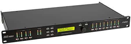 PSSO DXO-48 PRO MK2 Digitaler Controller | Digitales Lautsprecher-Management-System mit Echtzeit-Netzwerksteuerung, 4 Eingänge und 8 Ausgänge