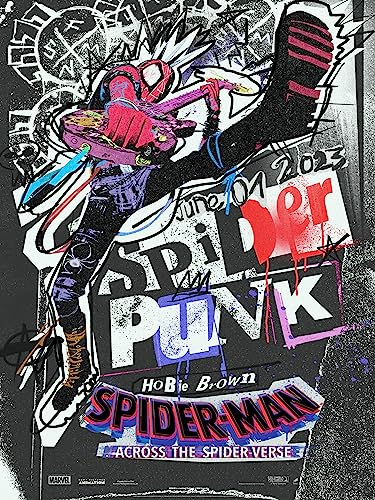Spider Man Across The Spider Verse Poster, 30 x 40 cm