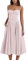 Generic Cocktailkleid Damen, Kleider Ab 50 Jahre Damen Festlich Party Jeanskleid Enges Kleid Ballkleid Weiß Konfirmation Outfit Mutter Rückenfreie Kleider Grünes Kleid Damen Erstkommunion (Rosa,M)