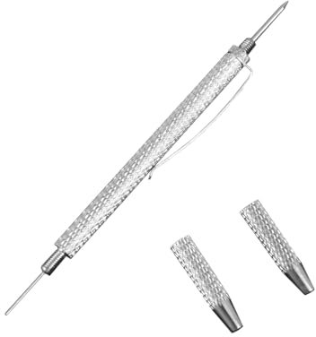 CGEAMDY Scheibenwasch-Sprühdüse, Nadel-Reinigungswerkzeug, Windschutzscheiben-Waschdüsen-Einstellwerkzeug Autozubehör, 2 in 1 Scheibenwaschdüsen-Einstellwerkzeug