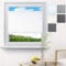 WOLTU Plissee Klemmfix ohne Bohren 100x120cm (BxH) Weiß Faltrollo Plisseerollo mit Klemmträger Lichtdurchlässig, Jalousie Sichtschutz und Sonnenschutz Easyfix Rollo für Fenster & Tür