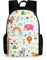 Mateju Schulrucksack, Rucksack Damen Herren, Schulrucksack Teenager, TiertDruck Rucksack Kinder, Leichtgewicht Schulrucksack (Regenbogen)