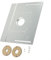 Plaque d'insertion de table de toupie en aluminium pour défonceuse électrique en bois massif compatible avec la plupart des défonceuses à bois électriques pour améliorer l'efficacité