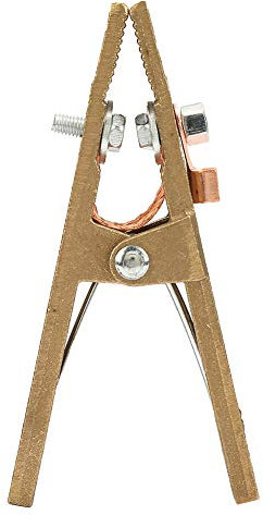 260/300/500A Brass Material A Shape Ground Welding Earth Clamp, and Long-Lasting, Suitable for Different Types of Welding Machines, Ideal for Shipyard and Machinery