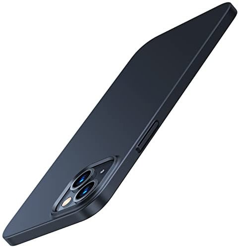 TORRAS 2025 Neu 0.07cm Dünn für iPhone 15 Hülle Rundumschutz Exzellente Samtiger Griff [ Wie das Original] Handyhülle iPhone 15 Schutzhülle Slim iPhone 15 Case Schwarz