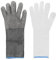 Schnittfester Handschuh aus Edelstahl, Drahtgeflecht, Metzgerhandschuh für Austern, Shucking, Hacken, Fleischschneiden