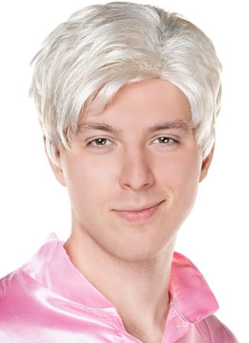 Malibu Boy Ken-ny Perücke - Kostüm-Zubehör Karneval, Halloween & Motto-Party