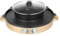 Mermajestic 2200 W Hot Pot eléctrico con parrilla, diseño 2 en 1 para fondue y barbacoa con olla para fondue extraíble, 44 cm de diámetro, revestimiento antiadherente, hotpot para reuniones familiares