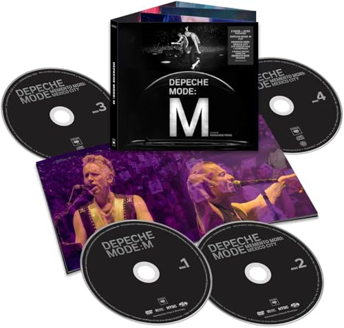 Depeche Mode, Neues Album 2025, Depeche Mode M Live Film By Fernando Frias + Soundtrack, 2 CD + 2 DVD mit Livefotos von den Shows [DVD-AUDIO]