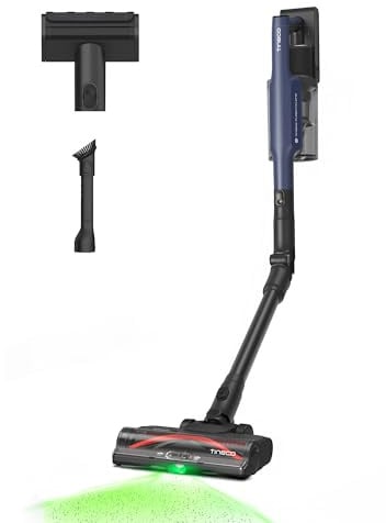 Tineco Pure One A70S Aspiradora Sin Cable, ClogLess System, Succión 270AW | Tecnología PureCyclone, Tiempo de funcionamiento extendido, Tubo Plegable de 180°, Luz LED