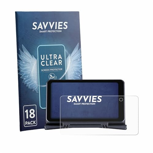 Savvies 18 Stück Schutzfolie für Xhorse Dolphin II XP-005L Displayschutz-Folie Ultra-Transparent