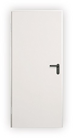 HÖRMANN Brandschutztür, Feuerschutztür T30, H8-5 in RAL 9002, grau weiß, inklusive Zubehör - BxH 800 x 1800