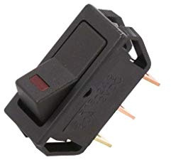 R13-249L-01-BBR ROCKER SPST Pos: 2 OFF-ON 20A/12VDC schwarz 50mΩ SCI