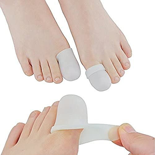 Pedimend silicone shell gel big toe protection | Toe gel caches to prevent corn, blisters, ingrown toenails, toe hammer | prevent painful rubbing between toes | for men and women | Foot Care