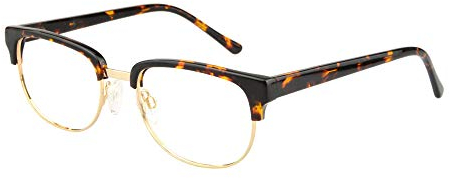 Edison & King Lesebrille Audrey: Retro-Look Aber Ausstattung der Zukunft! (Havana, +2,50 dpt)