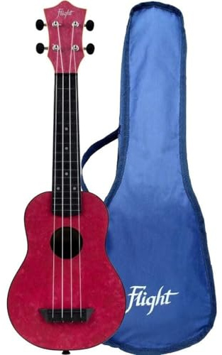 Flight TUS65 Ruby Soprano Travel Ukulele