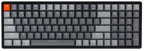 Keychron USA K4 Bluetooth RGB Backlit Tactile Aluminium Mac/PC Keyboard
