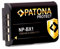 PATONA Protect V1 Battery NP-BX1 - Compatible avec Sony Vlog ZV-1 DSC HX90 HX95 HX99 RX100 WX350 HX400V HDR AS100V FDR X1000 X3000 etc.
