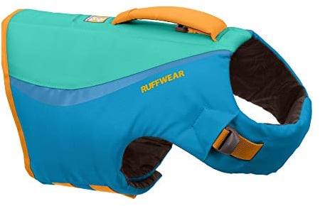 Ruffwear Float Coat Hundejacke, Auftrieb und Auftrieb, Hundeweste für sicheres Schwimmen, Bootfahren, Wassersport, Blue Dusk, Small